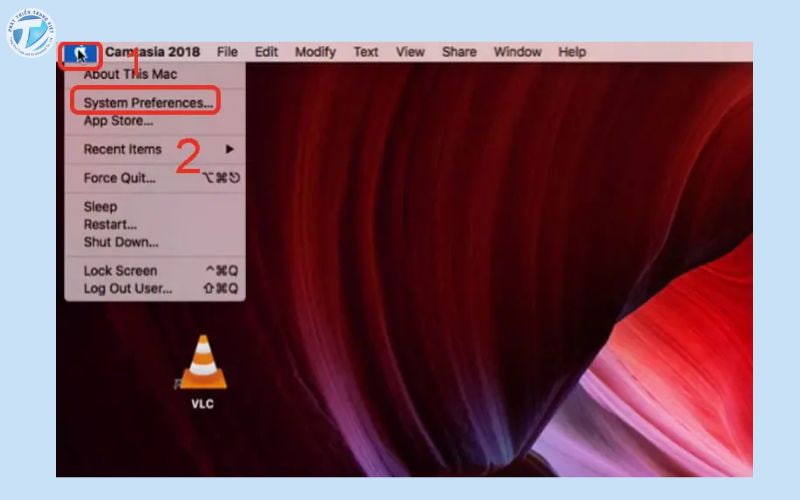 Cách kết nối máy tính với máy in qua mạng lan​ trên MacOS bước 1